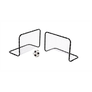 Mini Soccer Kit With Ball Soccer Nets & Skills Ball Heavy Duty Posts & Frame - TheITmart