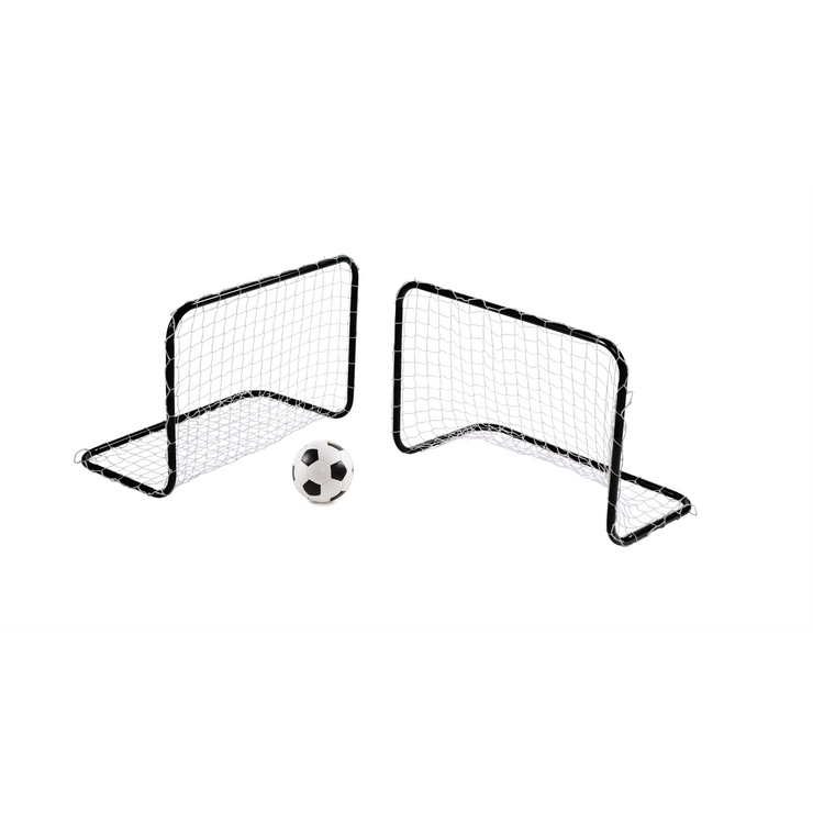 Mini Soccer Kit With Ball Soccer Nets & Skills Ball Heavy Duty Posts & Frame - TheITmart