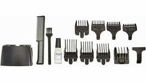 Wahl Beard and Stubble Trimmer Rechargeable/Multi Comb/14 Trimming Lengths - TheITmart