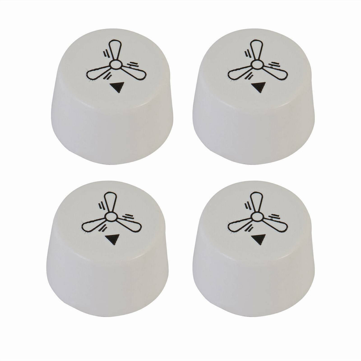 Arlec Wall Fan Controller Knob Replacement to suit 7140 and 7141 Plates - 4 Pack - TheITmart