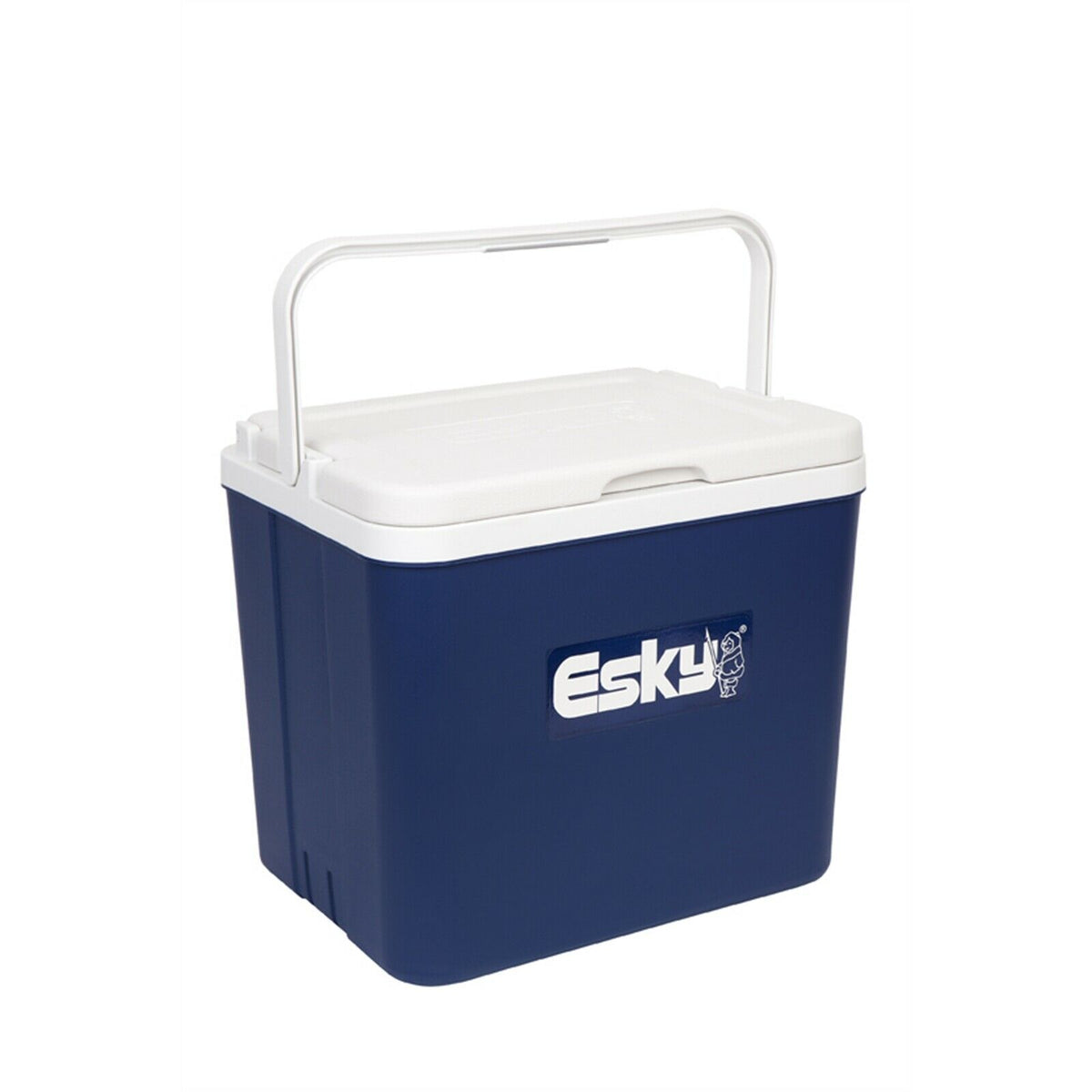 Esky 26L Hard Chilla Cooler/Hinged lid/Folding Soft Grip Handle/Long Neck bottle - TheITmart