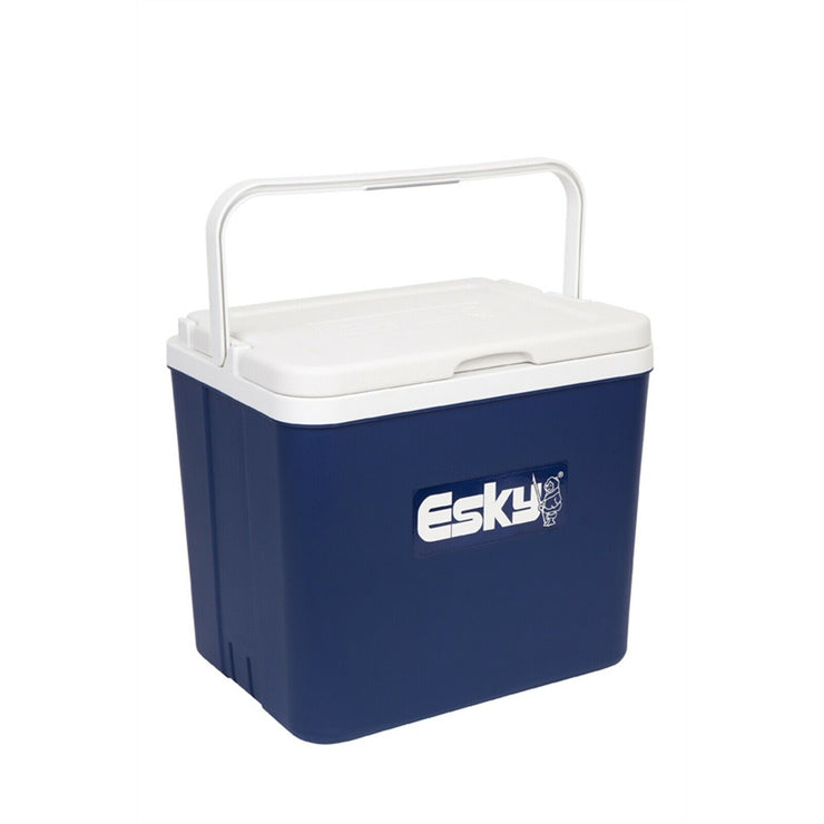 Esky 26L Hard Chilla Cooler/Hinged lid/Folding Soft Grip Handle/Long Neck bottle - TheITmart