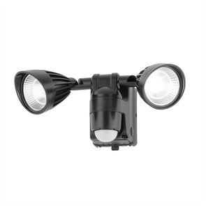 Arlec MAL634 6.5W LED Spotlight With 10m/120 Degree Sensor/500Lumen/Adj Timer - TheITmart