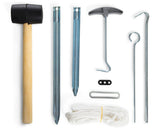 Caribee Tent Accessory 28-Piece Kit /Ideal for Camping, Fishing & Hiking Trips