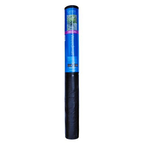 Coolaroo 1.83 x 25m Pre -Packed  Weed Control Mat/Durable Woven Fabric