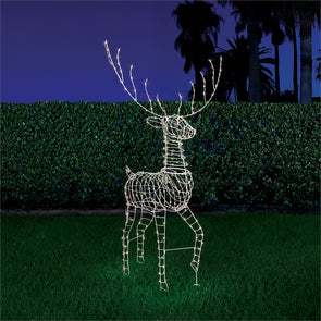 Lytworx 150cm LED Solar Standing Reindeer