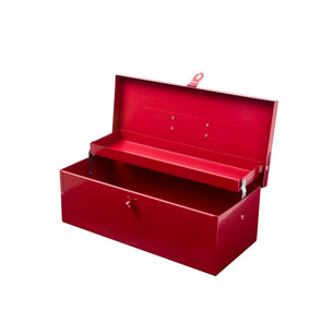 Craftright 460mm Powdercoated Tool Box - Red