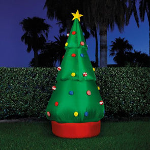 Lytworx 4m Low Voltage Self-Inflatable Christmas Tree - Green