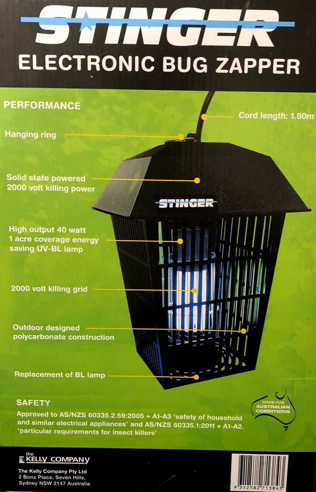 Stinger Electronic Bug Zapper - TheITmart