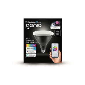 Mirabella Genio PAR38 E27 15W 1400Lumen RGB+CCT LED Smart Globe -I003869