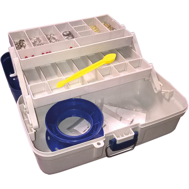Jarvis Walker 125 Piece Tackle Box Kit - Flathead