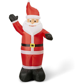 Mirabella Christmas 1.7m height Inflatable Santa / Low Voltage / White LED