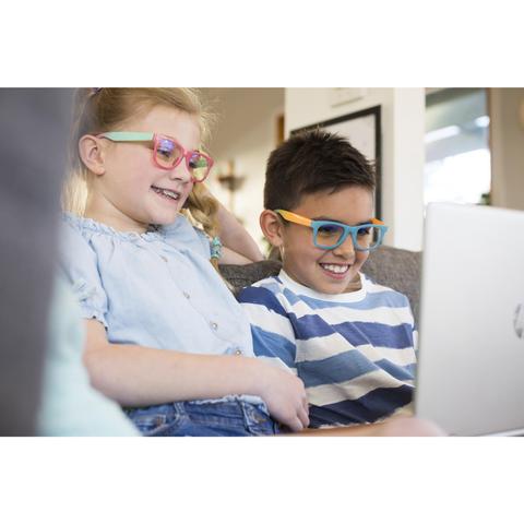Frankie Ray Kids Digital Blue Light Blocking Glasses (Blue) / Ages 4-10 Years
