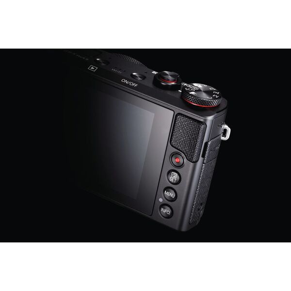 Canon PowerShot G9X Mark II Camera Black/ 20.1 MP with 28 mm Wide Angle Lens