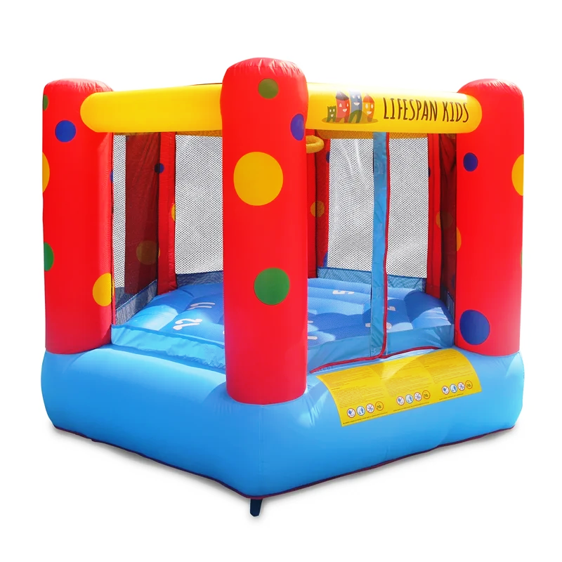 Lifespan Kids Airzone 9ft Inflatable Bouncer with Air Pump/ Ages 3+ Years
