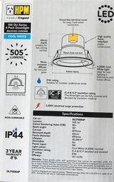 HPM 5W 70mm DLI Series LED Downlight - 4 pack / Cool White - DLI70084P - TheITmart