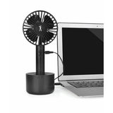 Flea Market Portable Oscillating Desk Fan (Black) - TheITmart