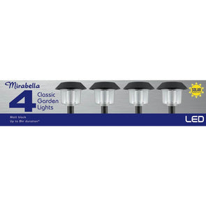 Mirabella Solar LED Stake Lights - 4 Pack / I002228