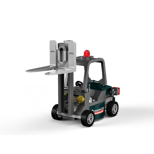 Bunnings 65 pieces Block Forklift / Suitable for Ages 6+ Years