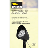 Brilliant Westbury LED Low Voltage DIY Garden Light Kit - 4 Pack