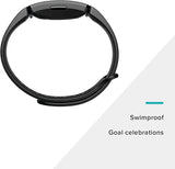 Fitbit FB412BKBK Inspire Health and Fitness Tracker with Auto-Exercise Recognition, 5 Day Battery, Sleep and Swim Tracking, Black