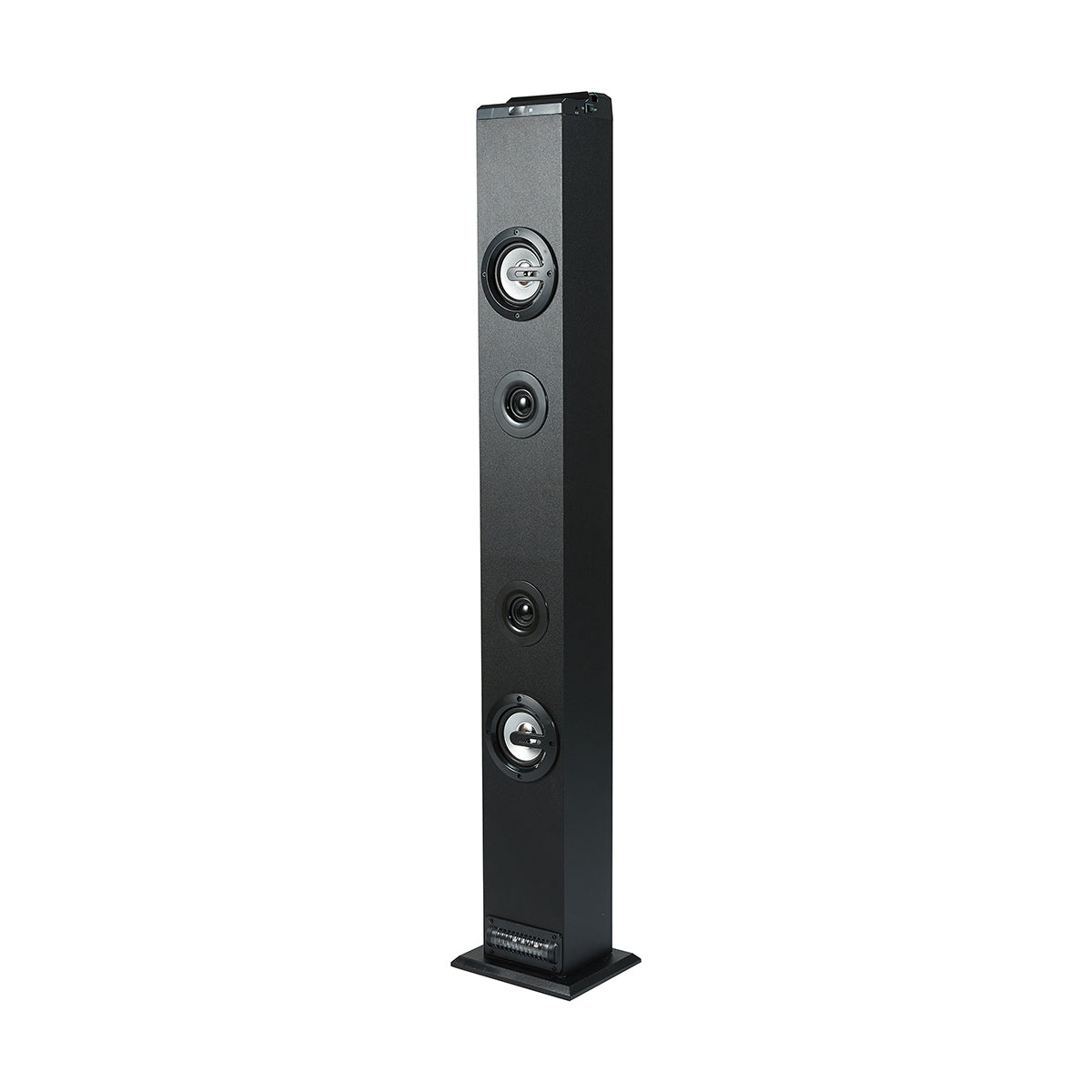 Black Bluetooth Speaker Disco Tower with Remote - TheITmart