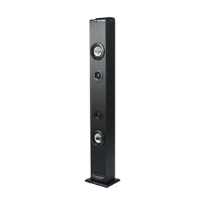 Black Bluetooth Speaker Disco Tower with Remote