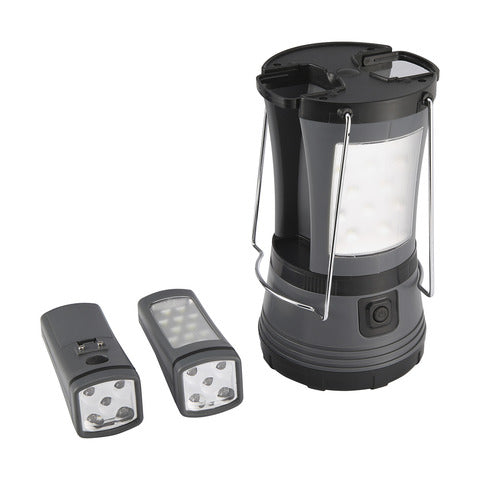 LED Lantern with 2 Torches - 2 brightness settings - TheITmart