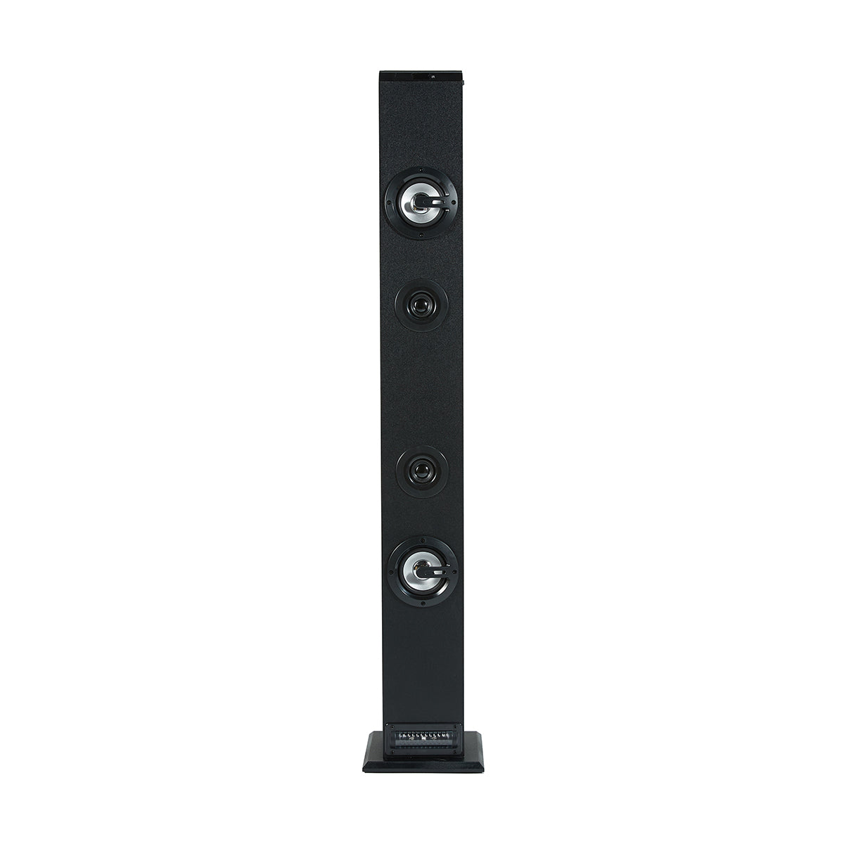 Black Bluetooth Speaker Disco Tower with Remote - TheITmart