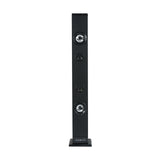 Black Bluetooth Speaker Disco Tower with Remote - TheITmart