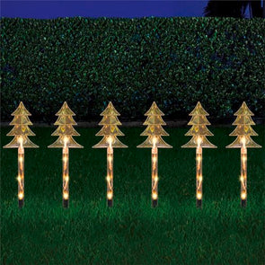 Lytworx 2.7m Warm White Tree Stakes - 40 LED / Solar Powered