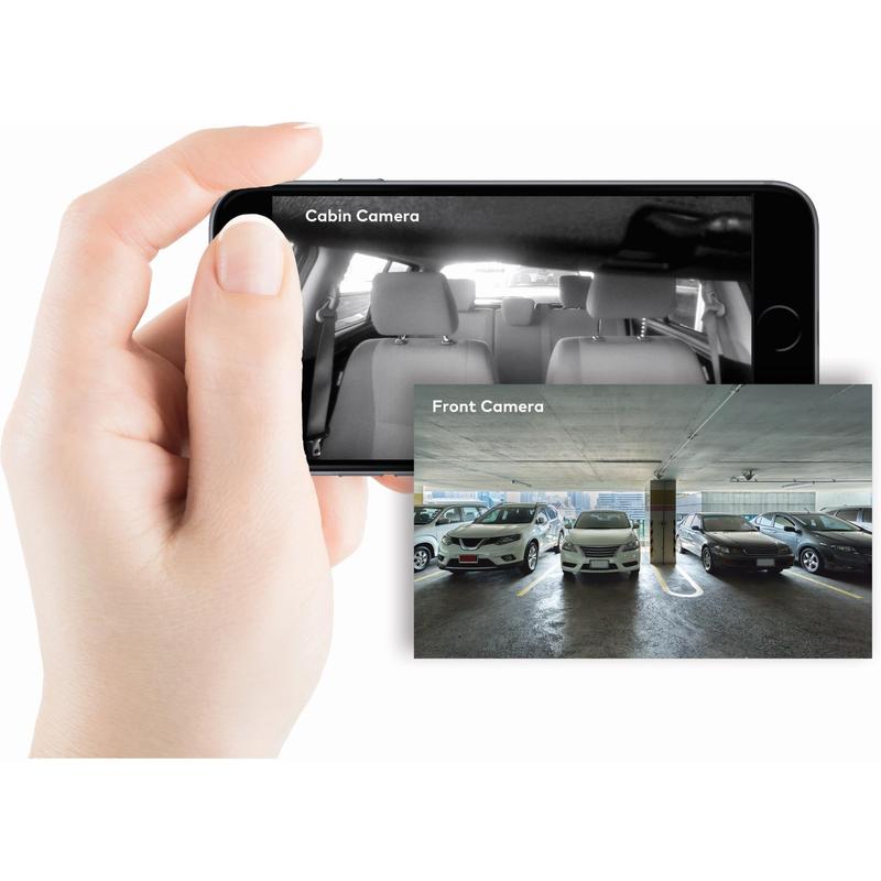 Kapture KPT-972 Dual Channel Dash Camera with GPS & Wi-Fi 2 Way Communication - TheITmart