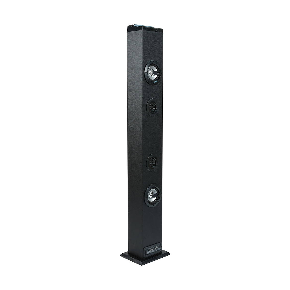 Black Bluetooth Speaker Disco Tower with Remote - TheITmart