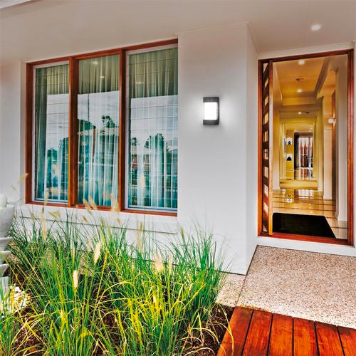 Arlec Sutton LED Aluminium Bunker - ABL371BK