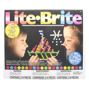 Lite-Brite Creativity Toy - Includes 214 pieces / Suitable for Ages 4+ Years