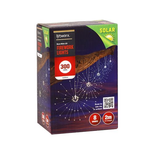 Lytworx 300 LED Warm White Firework Lights