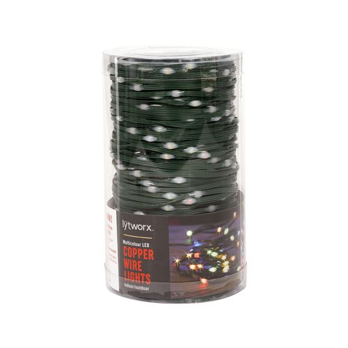 Lytworx Multicolour Copper Wire Lights 200 LEDs - TheITmart