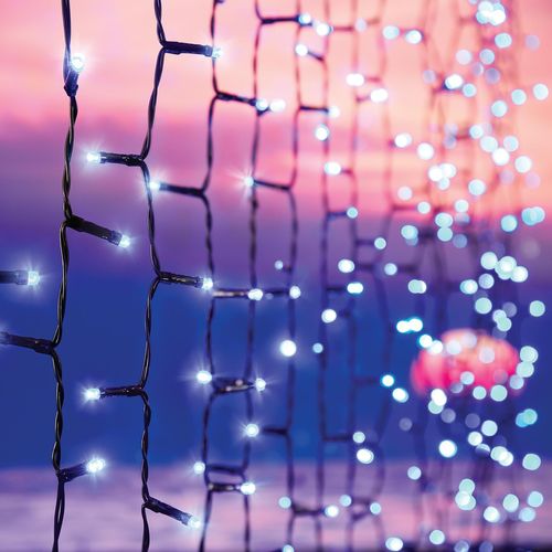 Lytworx 600 LED White Connectable Curtain Lights - TheITmart