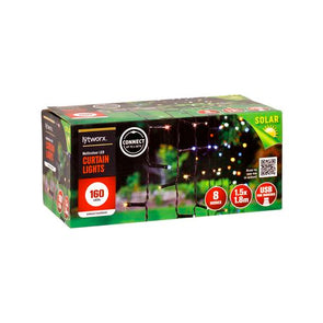Lytworx 160 LED Muticolour Curtain Lights / 67017