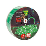 Lytworx 5m 100 Green LED Solar Powered Rope Light/8 Function Modes - TheITmart