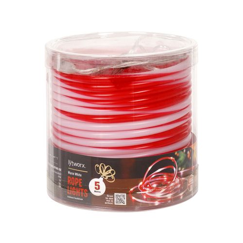 Lytworx 5m Warm White Battery / USB Rope Light