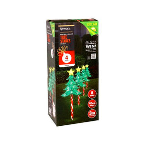 Lytworx 45.5cm Solar Tree Stake Lights - 4 Pack