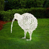 Lytworx 50cm Warm White 100 LED Solar & USB Twine Kiwi Bird Statue/Indoor or Out