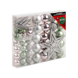 Shatterproof Christmas Decoration 50 pack/Multiple Designs