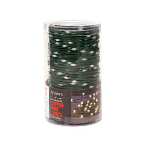 Lytworx Multicolour Copper Wire Lights 200 LEDs