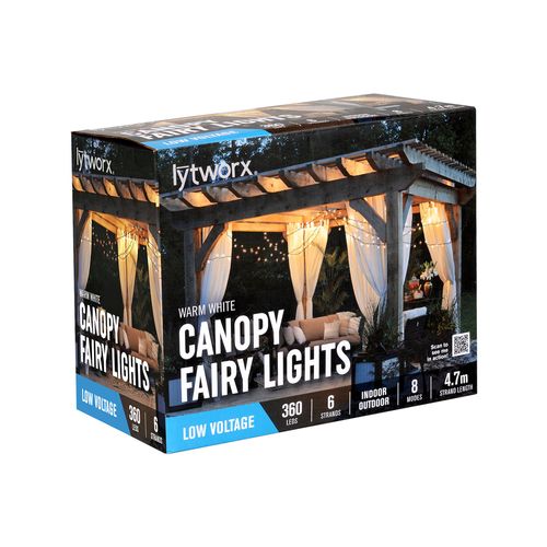 Lytworx 360 LED Warm White Canopy Fairy Light - 67184