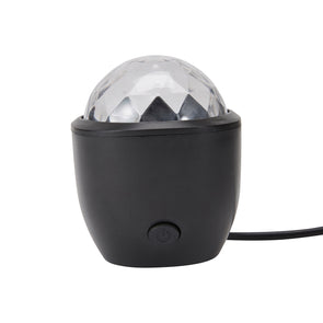 Mini Disco Light USB Powered - Black