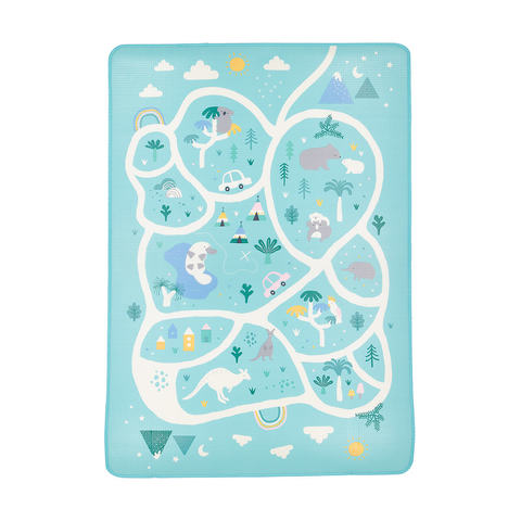 Anko Reversible Padded Play & Floor Mat/ Ideal for Child's Play Time - TheITmart