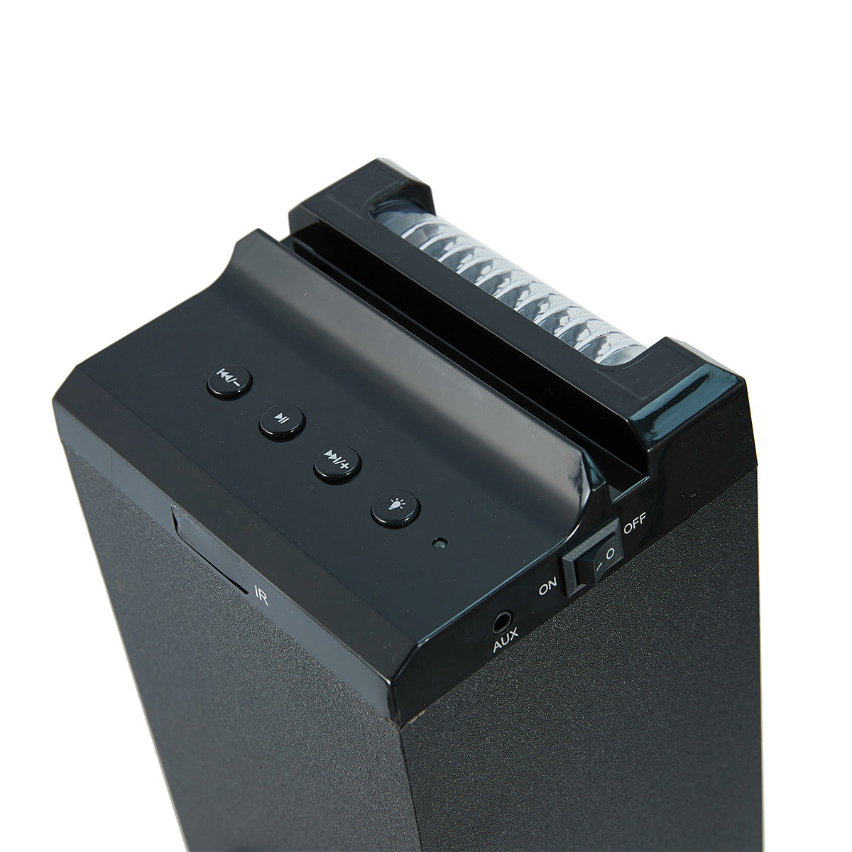 Black Bluetooth Speaker Disco Tower with Remote - TheITmart
