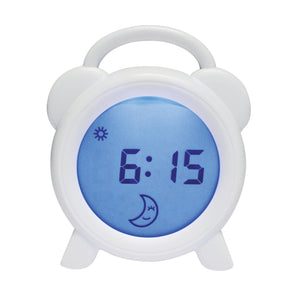 Sleep Trainer Toddler Clock - White